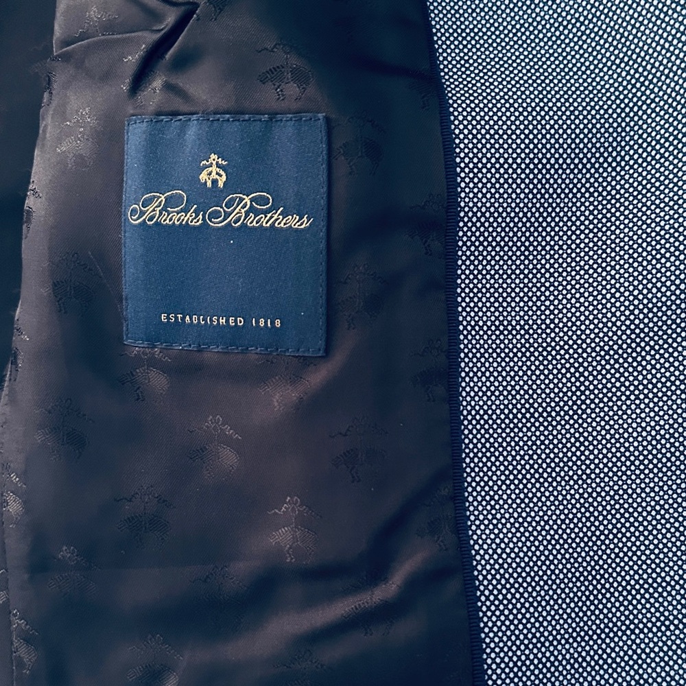 NWoT Brooks Brothers Suit in Birdseye Stretch Wool - Picture 11 of 16